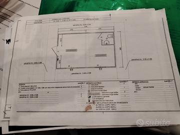 Prefabbricato con bagno e aria condizionata