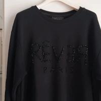 Vestito donna invernale nero  Rever taglia M