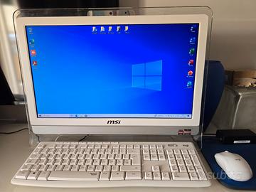 PC all in one MSI con Processore AMD come nuovo