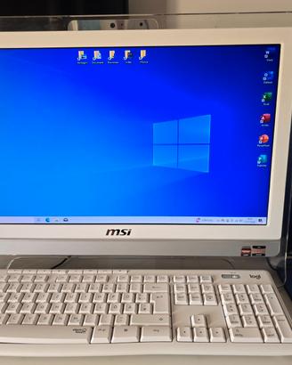 PC all in one MSI con Processore AMD come nuovo