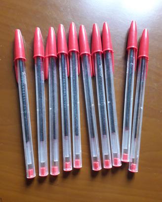 penne bic rosso 