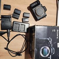 sony a7 ii più batterie e caricatori 