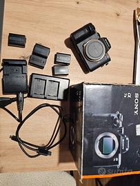 sony a7 ii più batterie e caricatori 