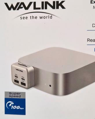 Mini hub USB 10Gbps per Mac Mini M4.