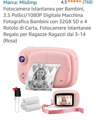 fotocamera per bambini 