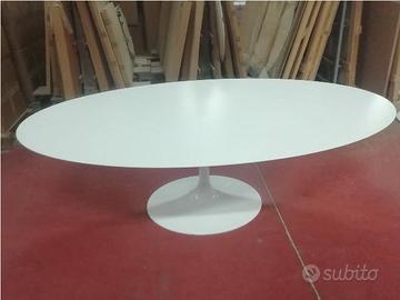 tavolo ovale tulip laminato liquid cm.199x121