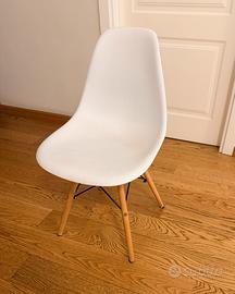 Sedia modello Eames DSW