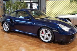 Porsche 911 996 Turbo Coupé book service Asi Blu L