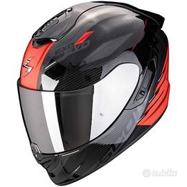 CASCO INTEGRALE SCORPION EXO 1400 EVO II LUMA RED