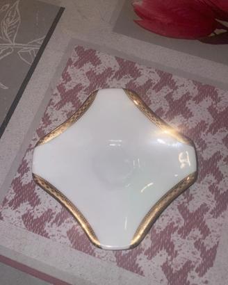 piattino vintage Limoges France oro 22K