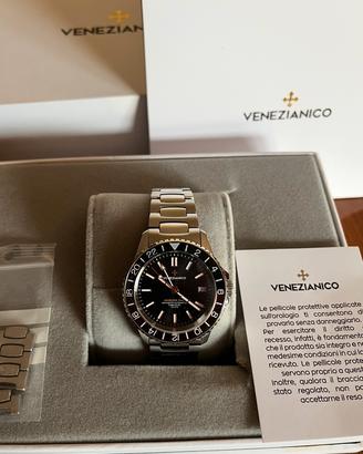 Venezianico GMT 39 mm “root beer”