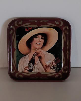 Vassoio Coca-Cola vintage rosso 10,5 cm