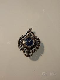Orologio da catena vintage in argento 24 mm