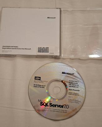 Microsoft SQL Server 7.0 SP1 per collezionismo