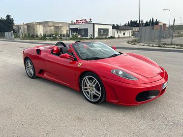 Ferrari F430 spider f1-unico proprietario -rosso