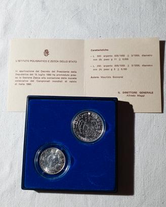 Monete commemorative Mondiali 1990