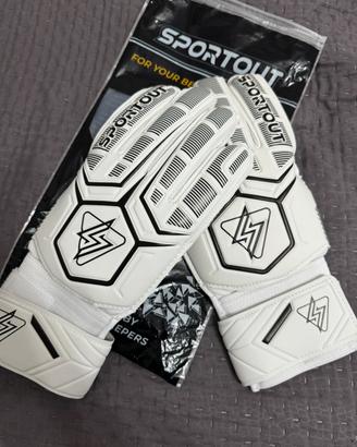 Guanti Portiere Fingersave con stecche NUOVO
