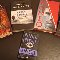 LOTTO 5 LIBRI GIALLI THRILLER
