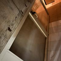 Porta policarbonato alveolare e profili alluminio