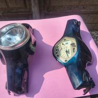 carene manubrio blu vespa lx50 strumenti