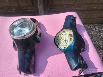 carene manubrio blu vespa lx50 strumenti