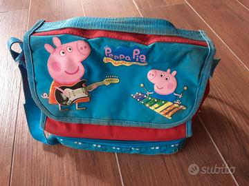 Borsa portamerenda asilo/scuola infanzia Peppa Pig