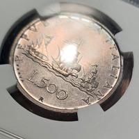 500 lire PROVA bandiere al contraio