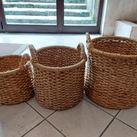 Rattan portavasi o ceste