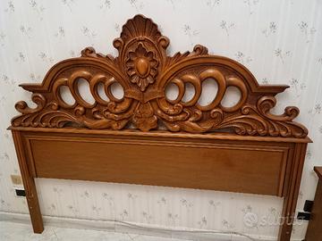 Testata letto in legno