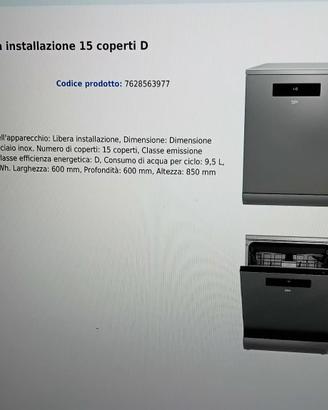 lavastoviglie Beko