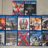 Giochi vari PS4