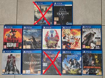 Giochi vari PS4