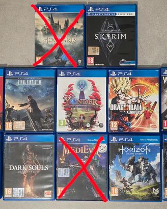 Giochi vari PS4