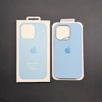 Cover iPhone 14 Pro MagSafe Azzurra
