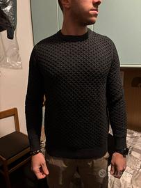 Maglione grigio in lana Superdry