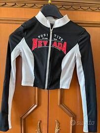 Giacchetta Crop Shein "Nevada" Bicolore