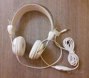 Cuffie audio on-ear colore bianco