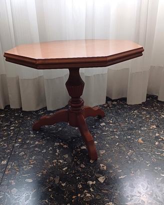 Tavolino ottagonale in legno 