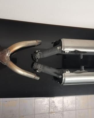 Honda CB900F SC48 Coppia Terminale + intermedio