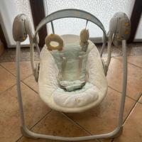 Sdraietta con altalena automatica