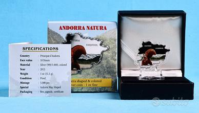 Andorra 2013 - 1oz Ag - Natura Scoiattolo - Poof