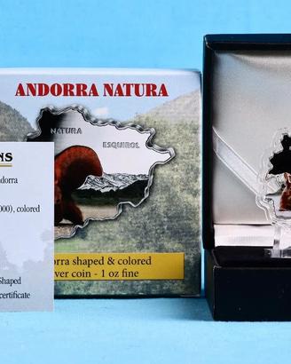 Andorra 2013 - 1oz Ag - Natura Scoiattolo - Poof