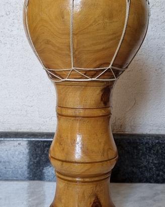 Djembe bongo in legno massiccio e pelle