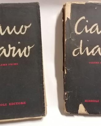 Ciano Diario - Volume I e II - 1950 Rizzoli