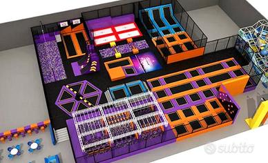 Crea con Noi il tuo Trampoline Park Personalizzato