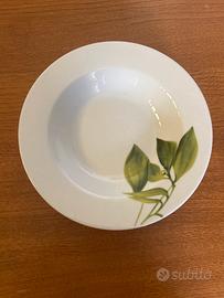 2 Set da cucina da tre piatti : piano fondo frutta