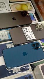 IPHONE 12 PRO 256GB batteria 100%