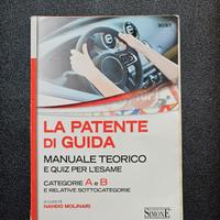 Manuale, libro teorico per patente A E B 