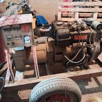 gruppo elettrogeno 10 kw 1500 giri  diesel  lombar