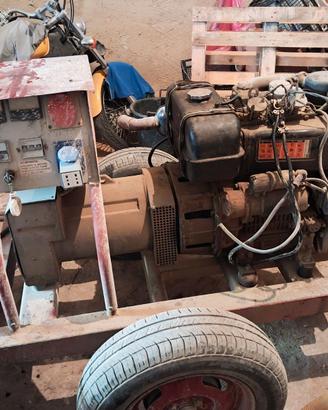 gruppo elettrogeno 10 kw 1500 giri  diesel  lombar